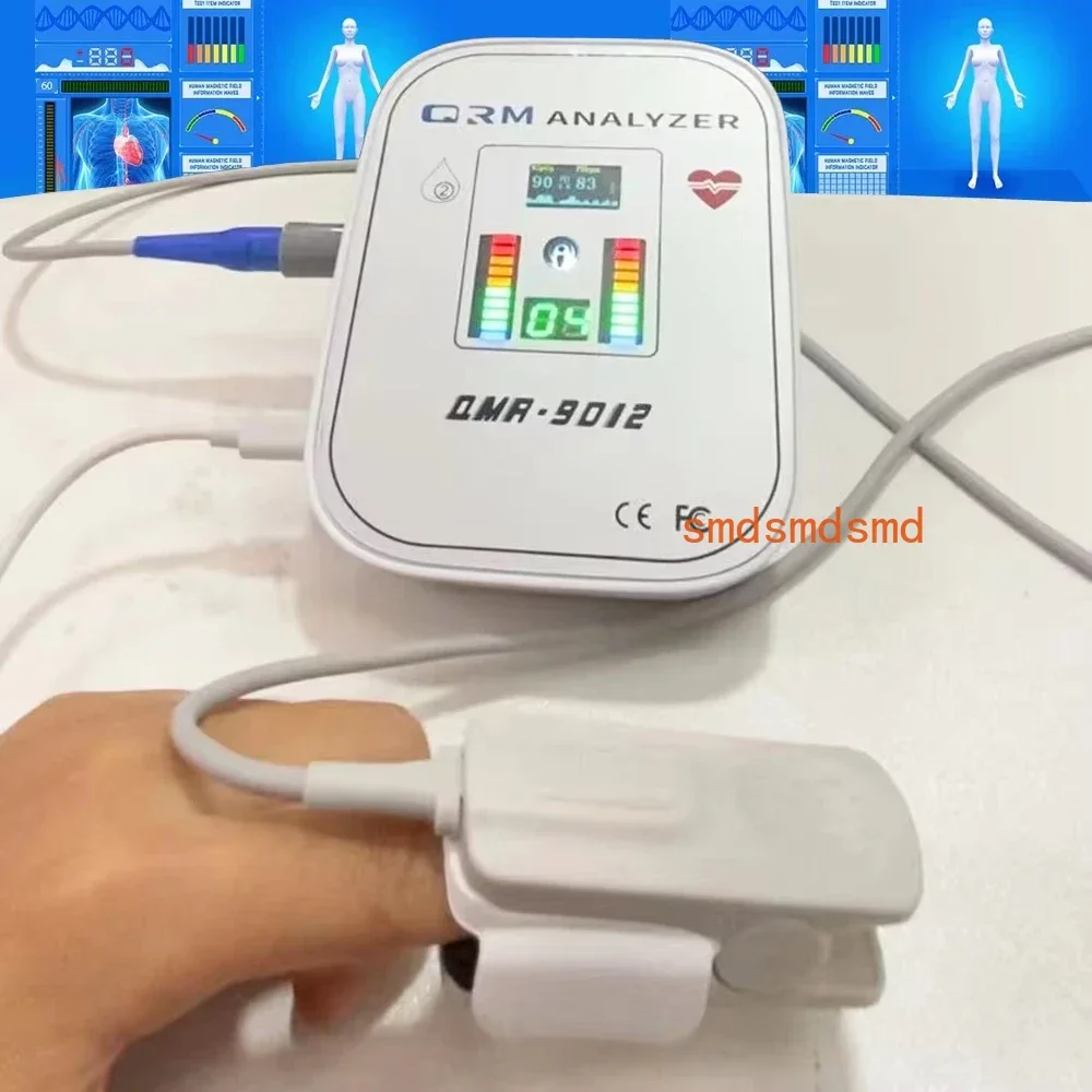 Generation 2 in 1 mini Quantum Resonance Magnetic Body Health Analyzer Pinched fingers Resonance Magnetic Analyzer Test