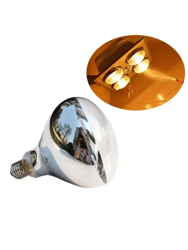 Yuba Bulb Lamp Universal Threaded Port Heating for Bathroom Toilet Waterproof Explosion-Proof Old-Fashioned Household Style