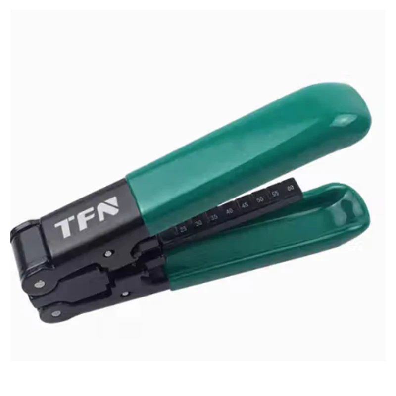 TFN FTTH Tools Pelacables de cuero de fibra óptica y pelador de fibra de tres puertos