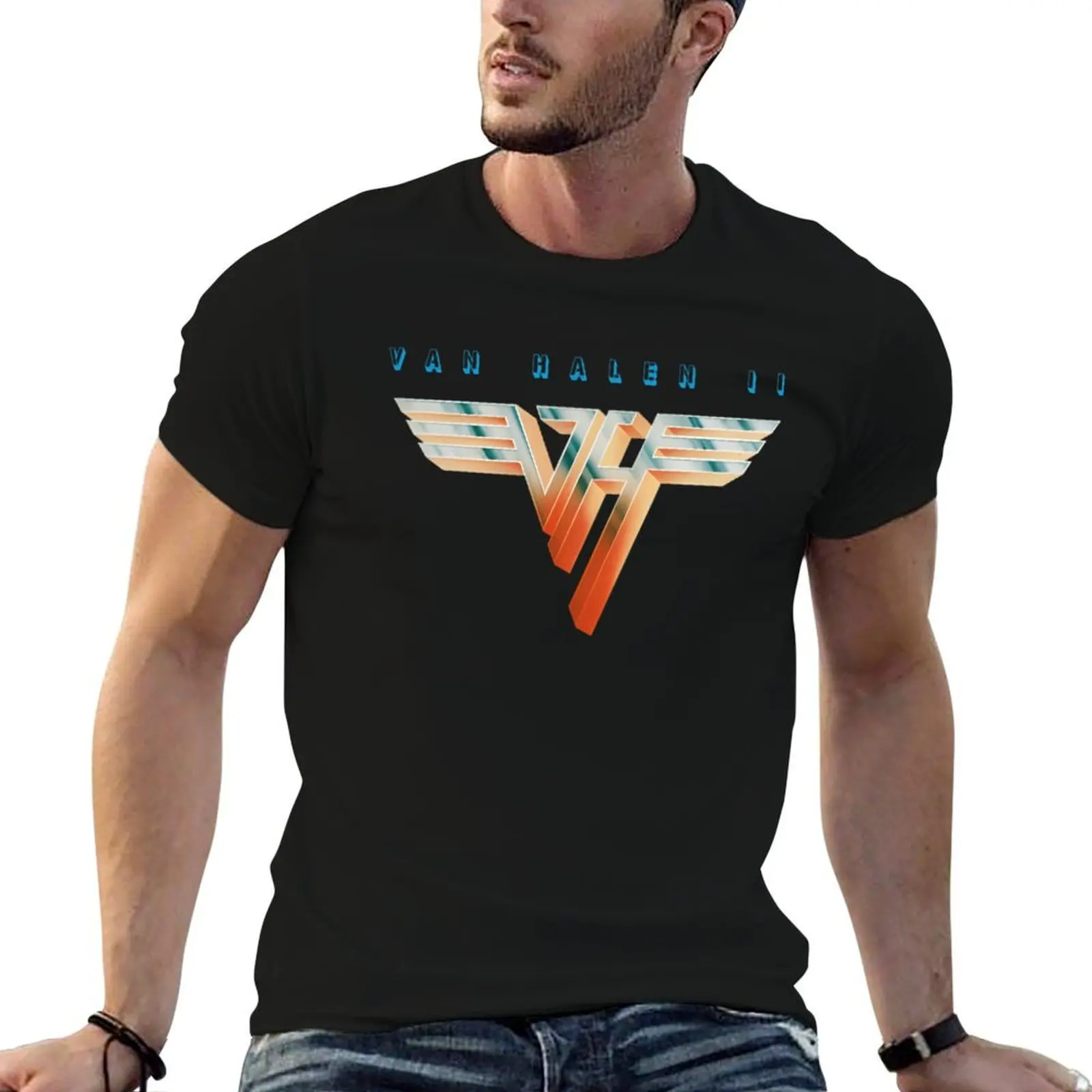 

RK70S&x2D;394&x2D;NV&x2E; Van Halen &x2D; Van Halen II T-Shirt t shirt for man t shirt personalised T-Shirt