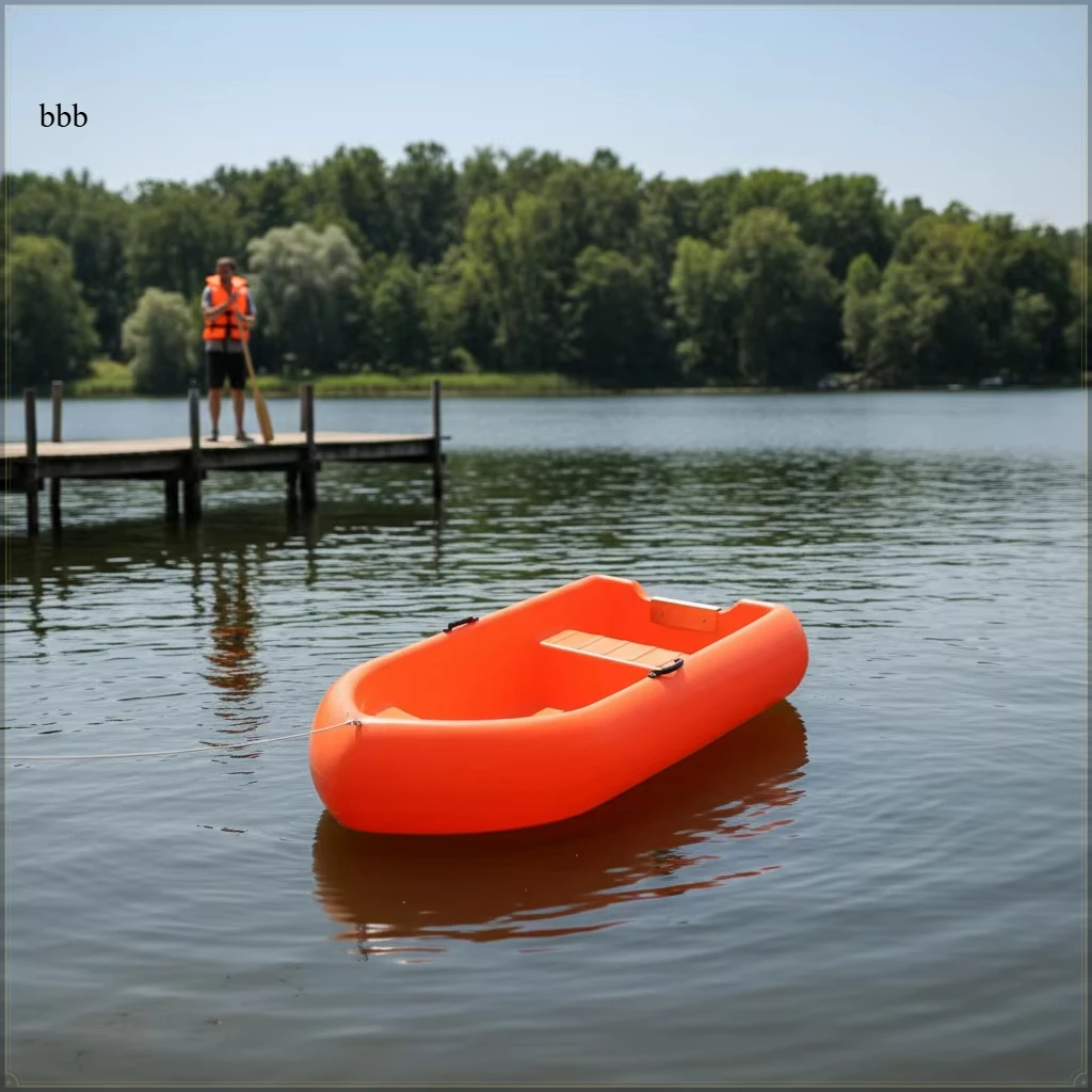 2.3M LLDPE Hard Plastic Fishing Boat Impact Resistant Small Vessel For Water Sport Fishing