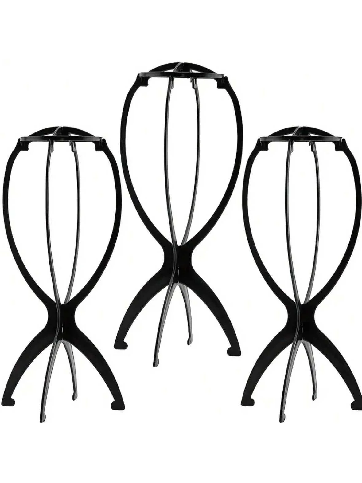 Suporte de peruca portátil suporte de peruca dobrável suporte de peruca durável exibição de peruca 13.8 Polegada ferramenta suporte de peruca de viagem para todas as perucas