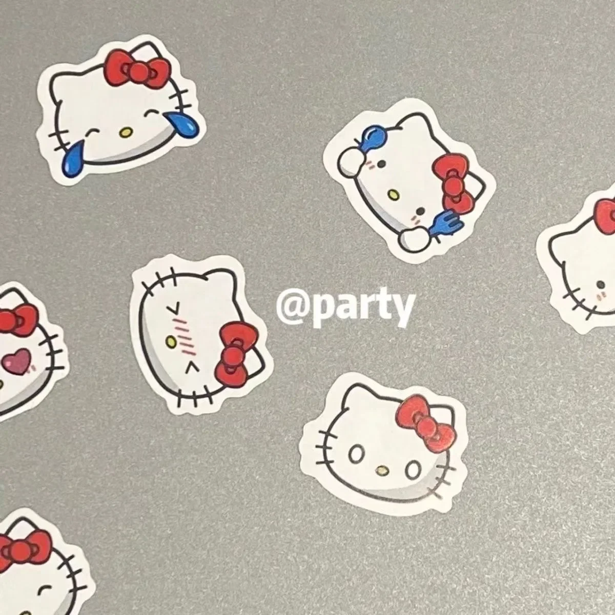 Hello Kitty Kawaii Stickers Aesthetic Cute Stationary Scrapbooking School Suppies Sanrio Classic Toys Kids 500 Stickers A Roll