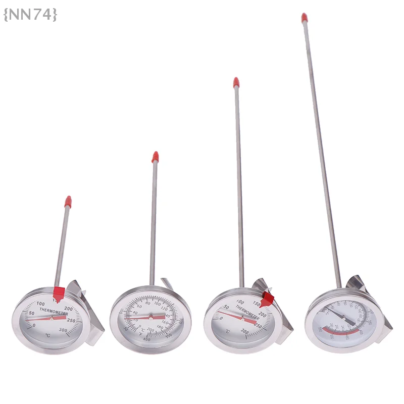 1 pz termometro utensili da cucina sonda termometro latte caffè alimenti carne misuratore misuratore di temperatura di cottura in acciaio inossidabile