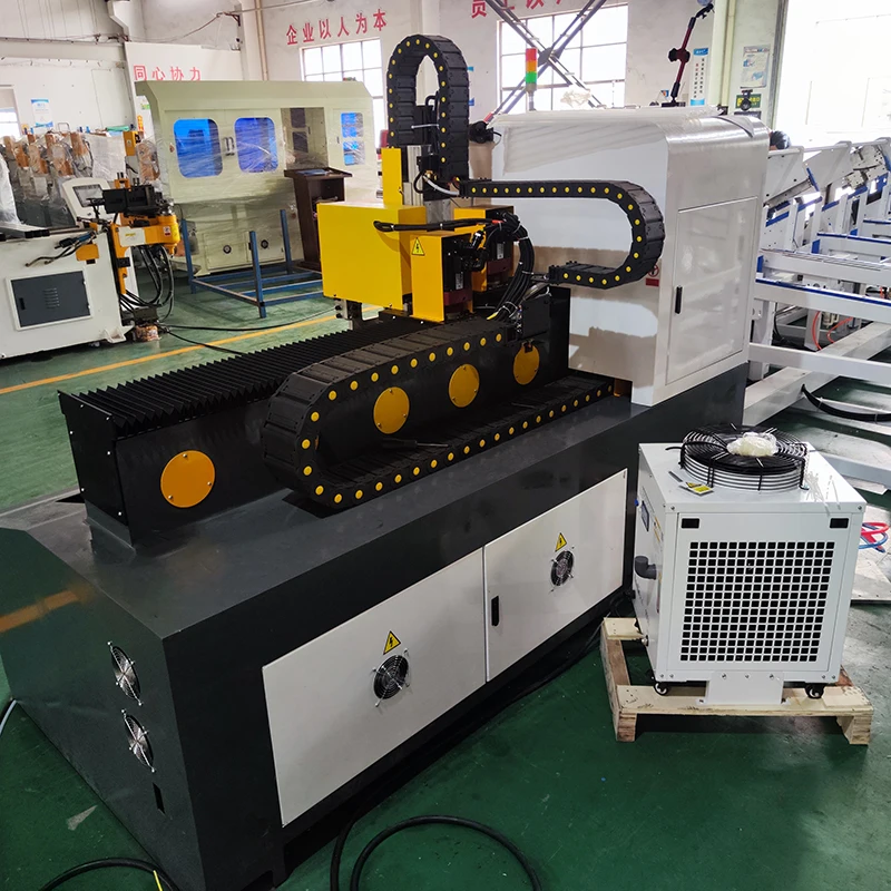 laser pipe cutting machine 3D CLD90-1500 for cutting stainless steel copper aluminum tube