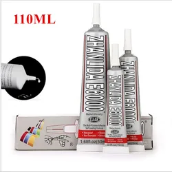 110ml Industrial ZHANLIDAE6000 Super Glue Strong Adhesive For Diy Diamond Painting Cloth Metal Fabric Rhinestones Crystal Glass