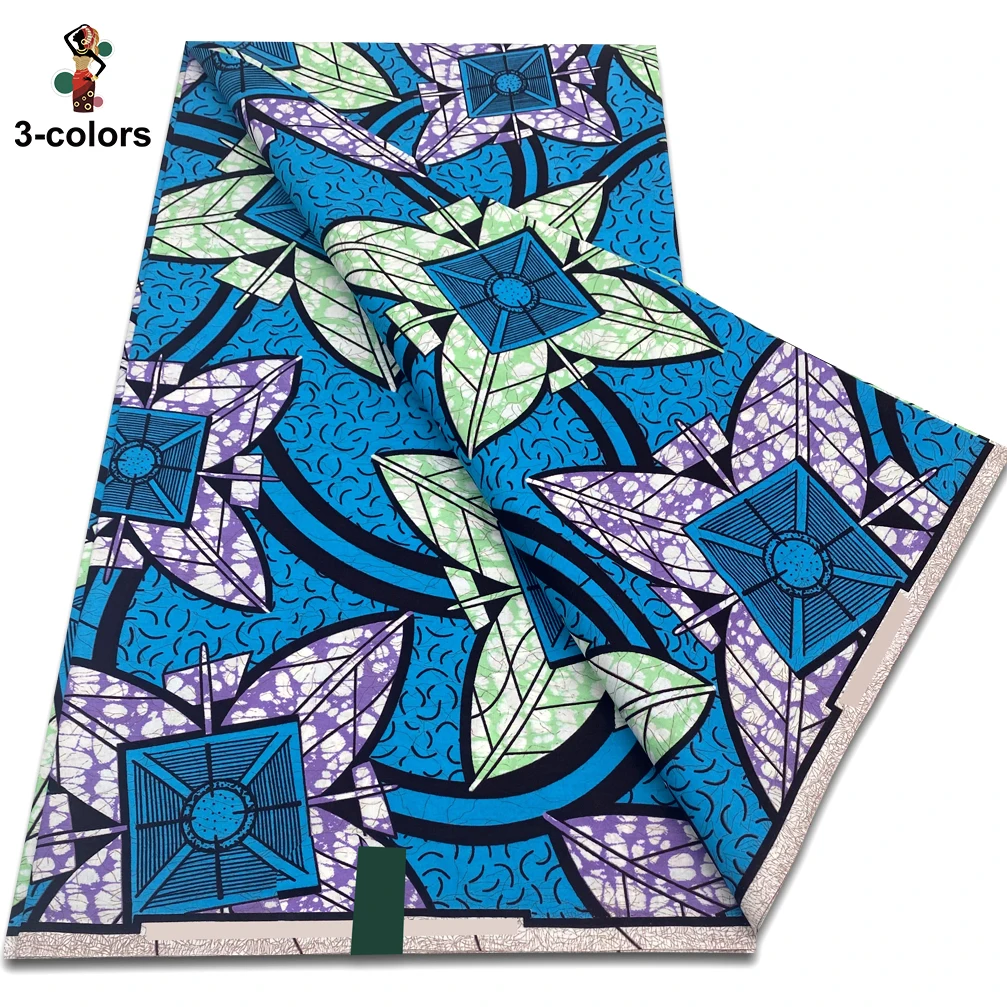 2025 Gegarandeerd echte originele Afrikaanse waxprintstof Echte Nigeriaanse 100% katoen Ankara Waxstof Zachte Pagne Spuer Batik