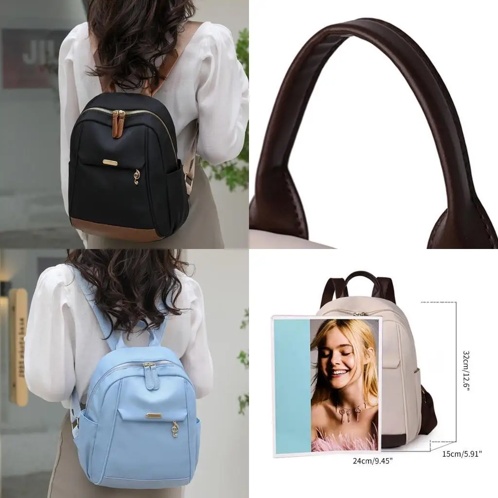

D46D Bookbags Splashproof Bags for Teens Girls Women Students Casual Travel Daypack