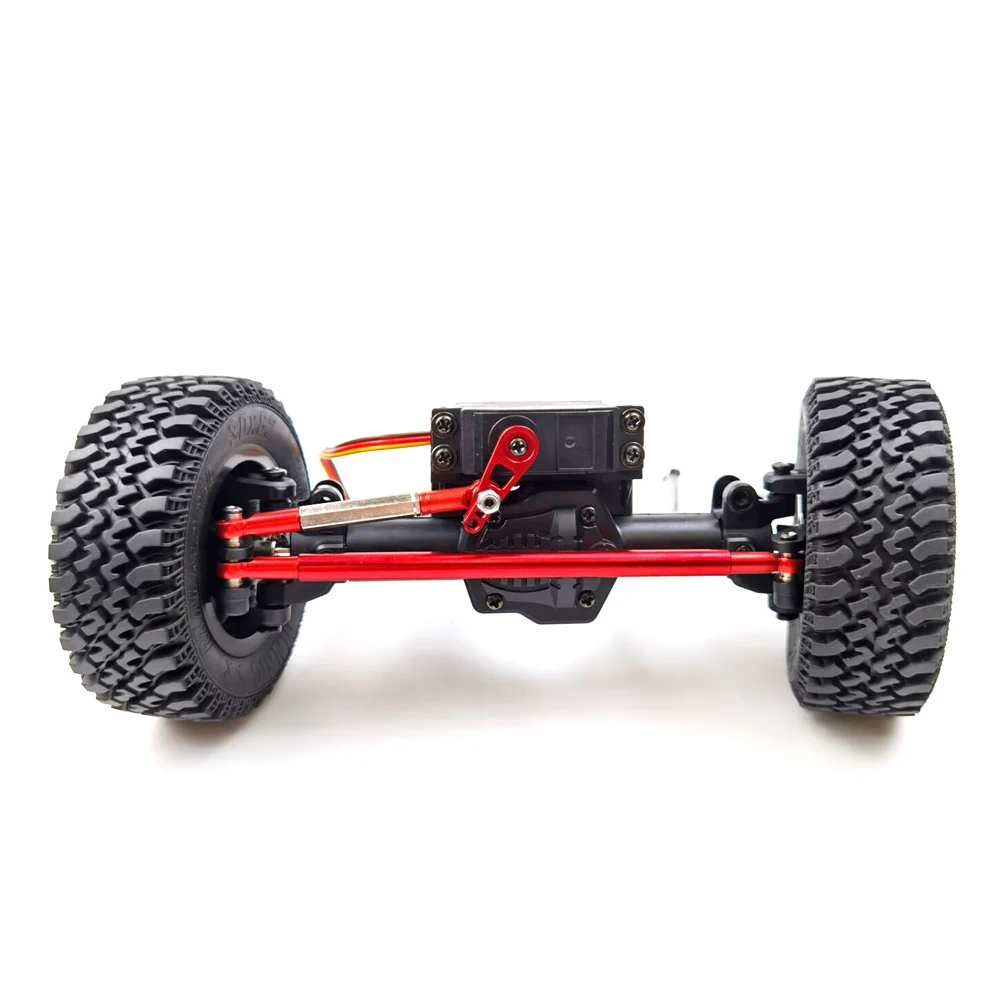 Metalowy drążek kierowniczy i ramię serwomechanizmu do MN128 MN86 MN86S MN86K MN86KS MN G500 1/12 RC Crawler Car Upgrade Parts