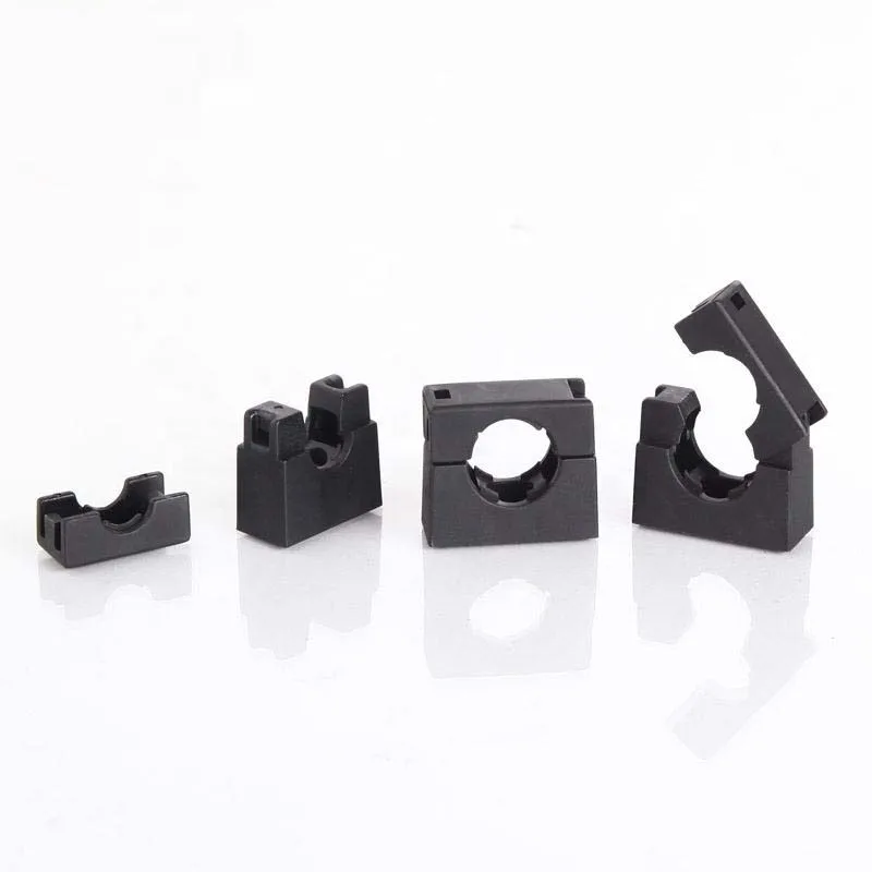 

Nonstandard wave mounting plastic clamps clips for furniture Nylon plastic corrugated hose fixing seat fixing pipe clamp holder