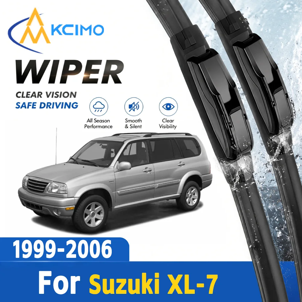 

High Clear View Premium Auto Front Windshield Wiper Blades No Noise Quiet Wiper Replacement Parts for Suzuki XL-7 1999-2006