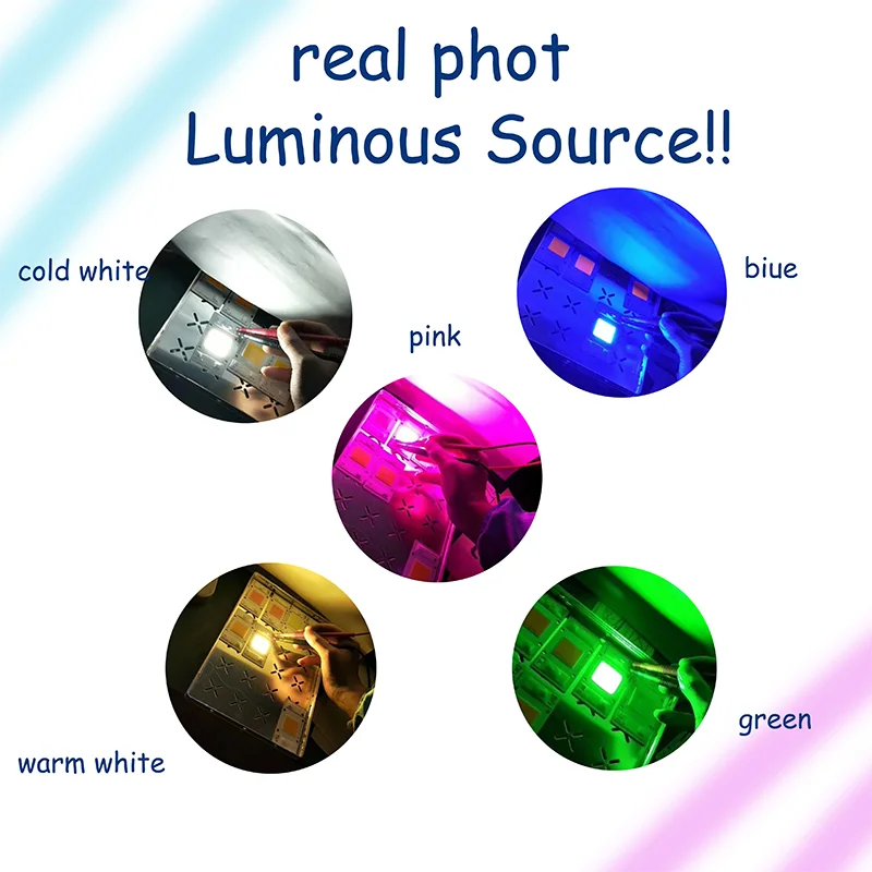 HANGYUE AC220V LED Driverless DOB 20W 30W 50W DIY module chipsi Smart IC Driverless Fit voor DIY Schijnwerper LED Spotlight