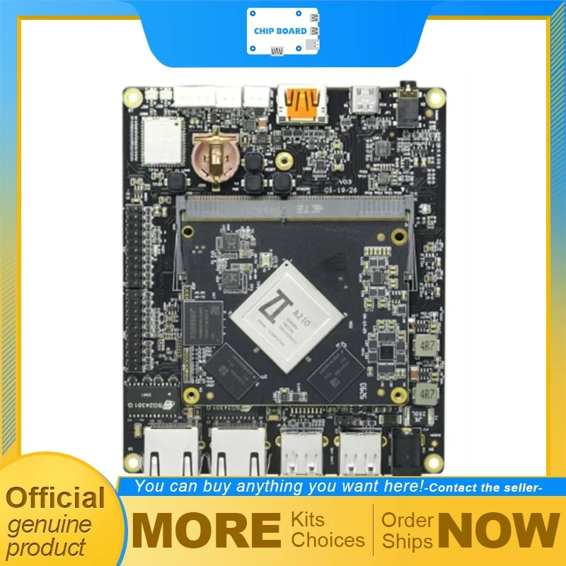 Sipeed ZHIHE A210 RISC-V Board, 12TOPS AI Processor, 8-Core 4K Video Codec Development Platform