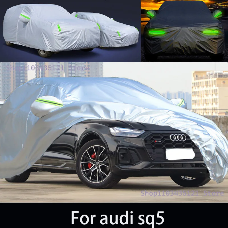 

For audi sq5 Outdoor Protection Full Car Covers Snow Cover Sunshade Waterproof Dustproof Exterior Car accessories