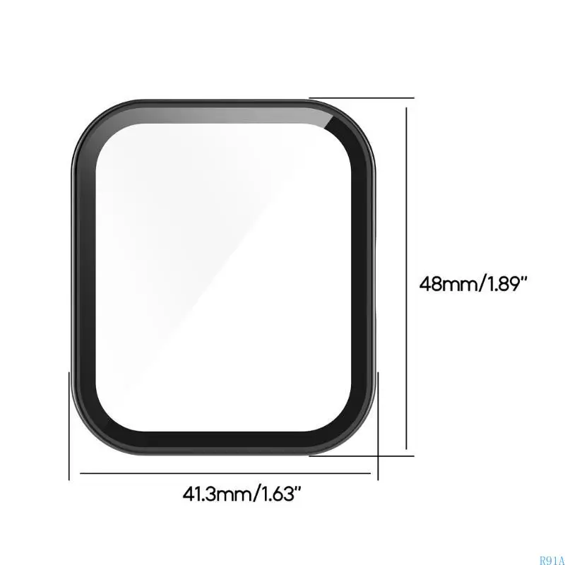 R91A Srockproof PC Protector for Watch 3 Watch Smartwatch Active -Witch Housing Protections Sloys Watchproof Watch Cover