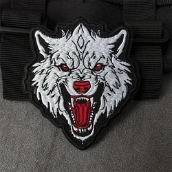 Parche bordado de tigre de Bengala, insignias de moral táctica, parches militares con gancho, pegatina para mochila en ropa