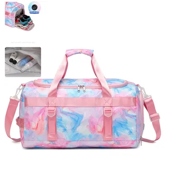 נקבה ספורט שקיות חדר כושר נסיעות כושר גבירותיי גדול ילדה יוגה נעלי Bolsas אימון עמיד למים שחייה מטען עבור תיק נשים
