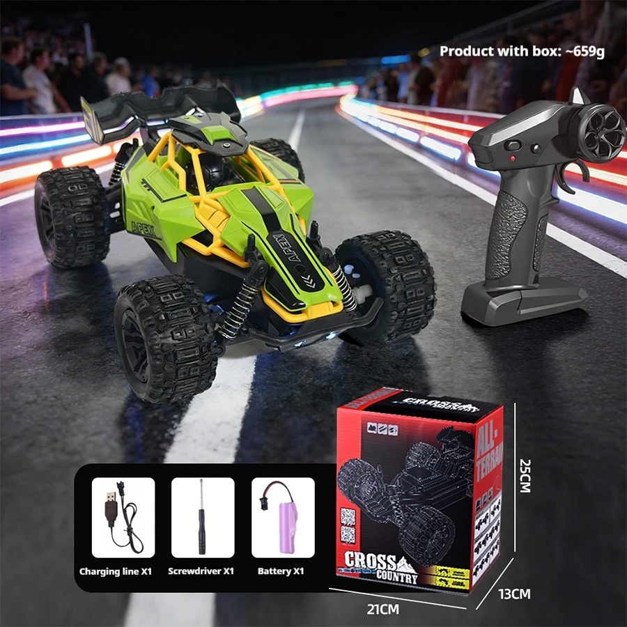 

Высокоскоростная радиоуправляемая внедорожная машинка Apex 2.4G: Электрический багги для дрифта и гонок, игрушка на пульте управления для детей и взрослых, отличный подарок