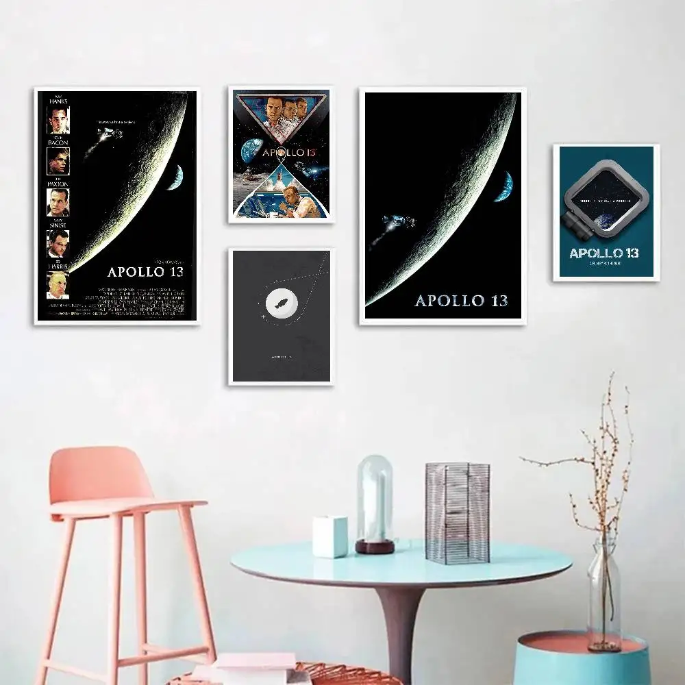 Science Fiction Movie A-Apollo 13 Posters Living Room Bar Cafe Quality Canvas Vintage Style Comics Painting Art Home Wall Decor