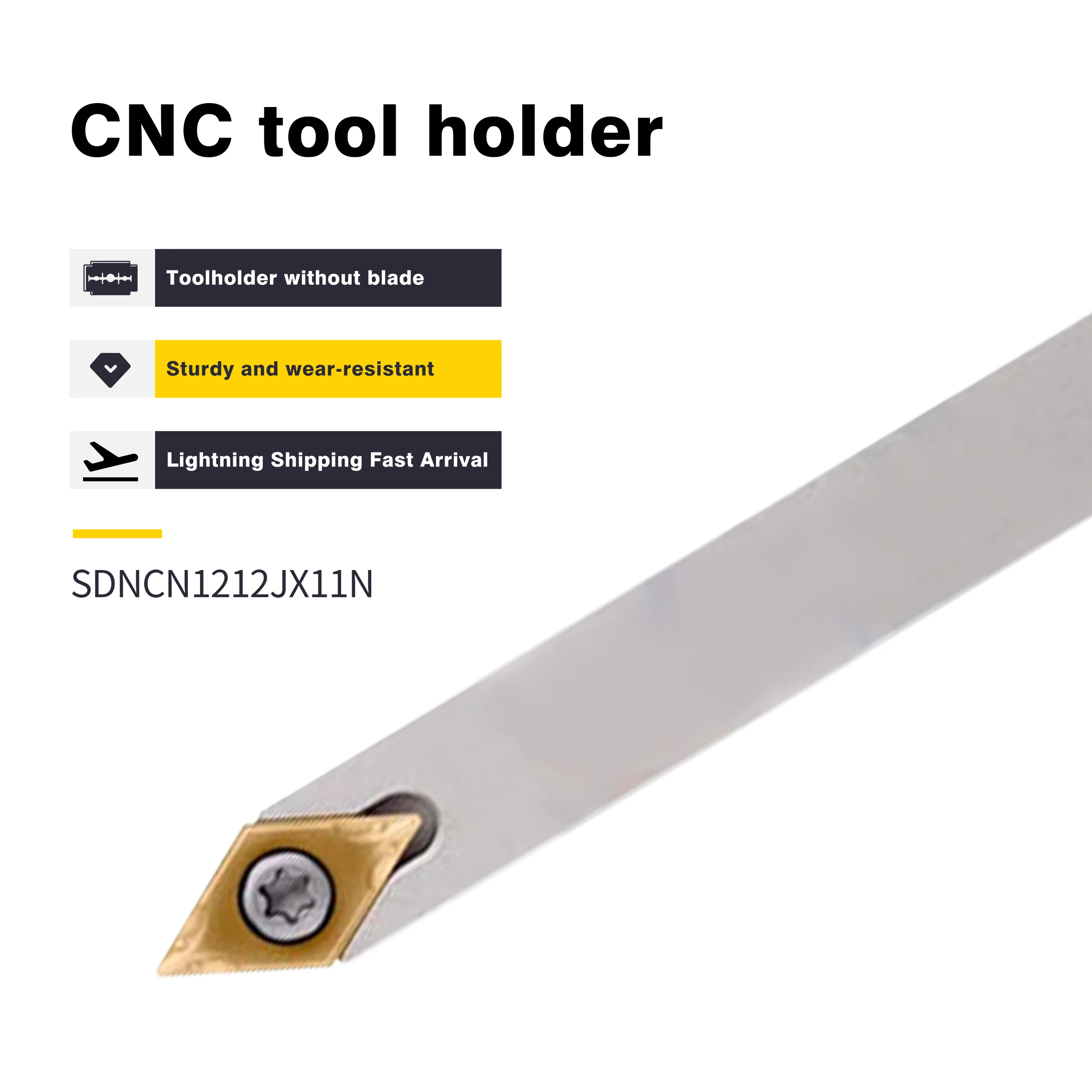 SCLCR1212JX09N SDJCR SDNCN1212JX11N External Turning Tool Slotting Holder SCLCR1616JX09N SVJBR1616 SDJCR2020JX11N CNC Lathe Tool