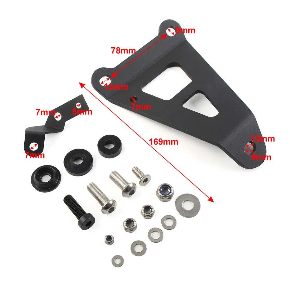 Motorcycle Muffler Bracket Kit Exhaust Hanger For Kawasaki Ninja 300 Ninja250 2013-2014