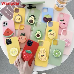 For Samsung Galaxy F62 M62 A02 A32 4G A52 A72 A12 A42 5G M51 M31S S21 Ultra Plus Case Fruit Avocado Strawberry Peach Cute Cover