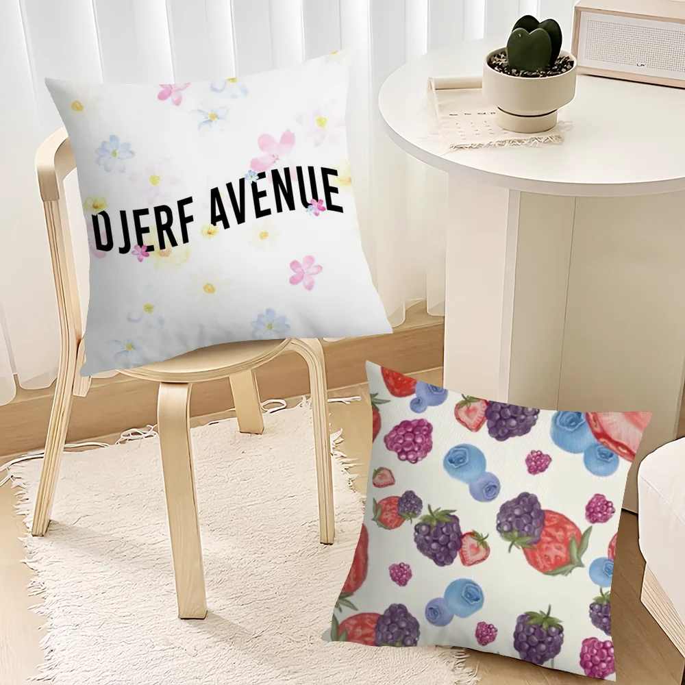 Fashion D-Djerf A-Avenue Living Room Headboard Office Cushion Bedroom Cushion Sofa Nap Time Pillow Case