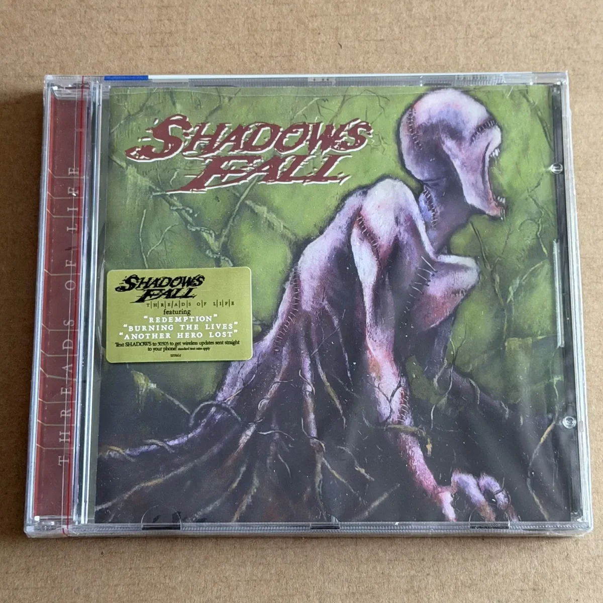 Rock Shadows Fall, CD de Música de Jonathan Donais, Álbum Threads of Life, Disco de Música Redemption, Cosplay, Walkman, Banda Sonora para Coche, Caja de Regalo