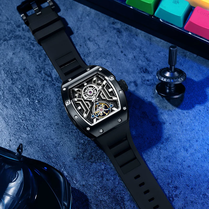 

Lovely Watch for Lover Manual winding Automatic Mechanial Boy Friend Couple Husband Gift Brother Birthday Also Good for Girl