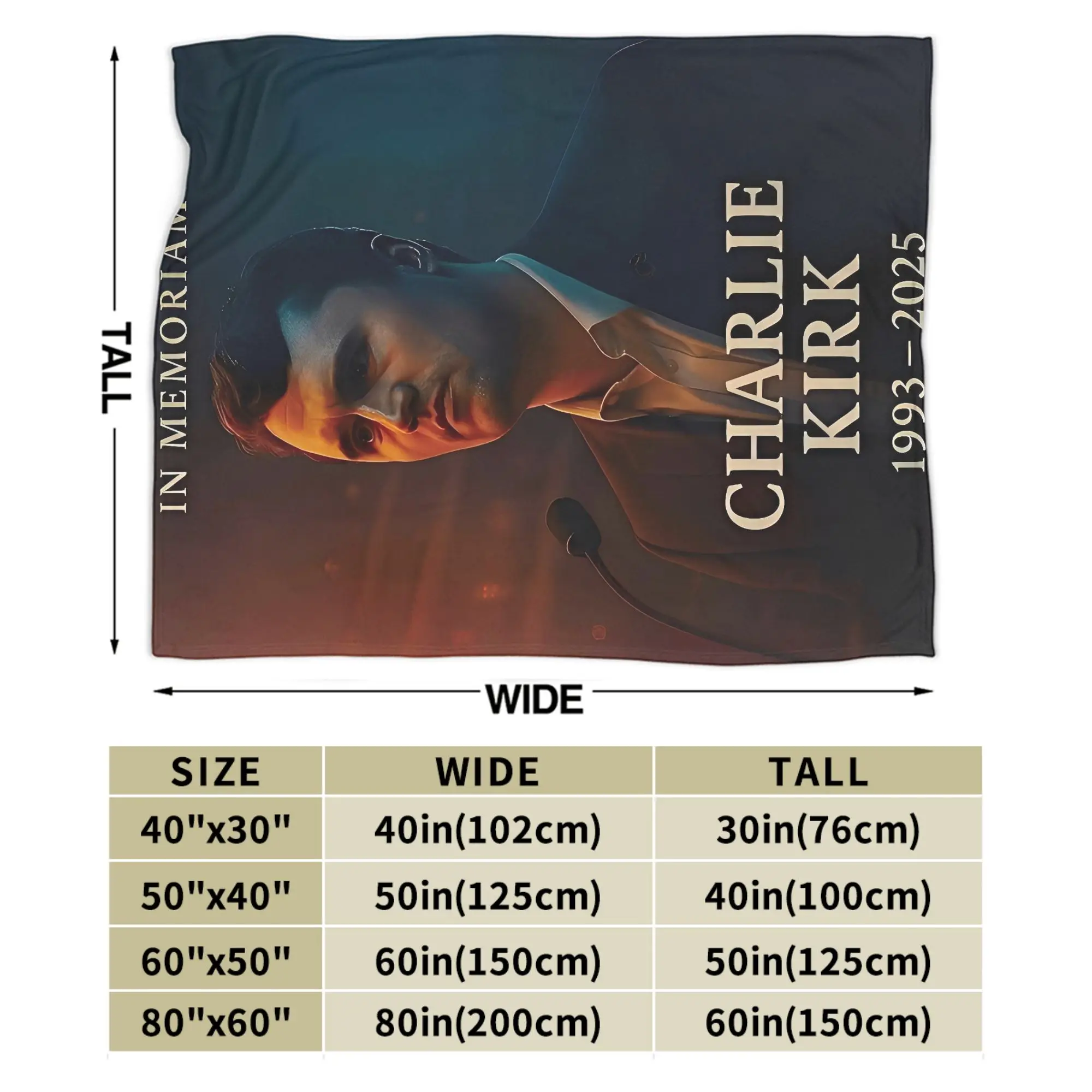 تشارلي كيرك بطانية الموت جودة الفراش الناعمة يلقي الشتاء الطلاب الأريكة كرسي الشارع الاتجاه المفرش #6