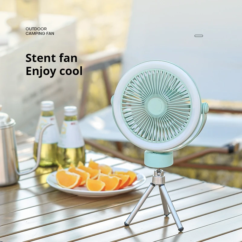 Fan Ventilador Outdoor fan Light Fan Tripod and ceiling fan two uses Bass noise reduction Three gear adjustment