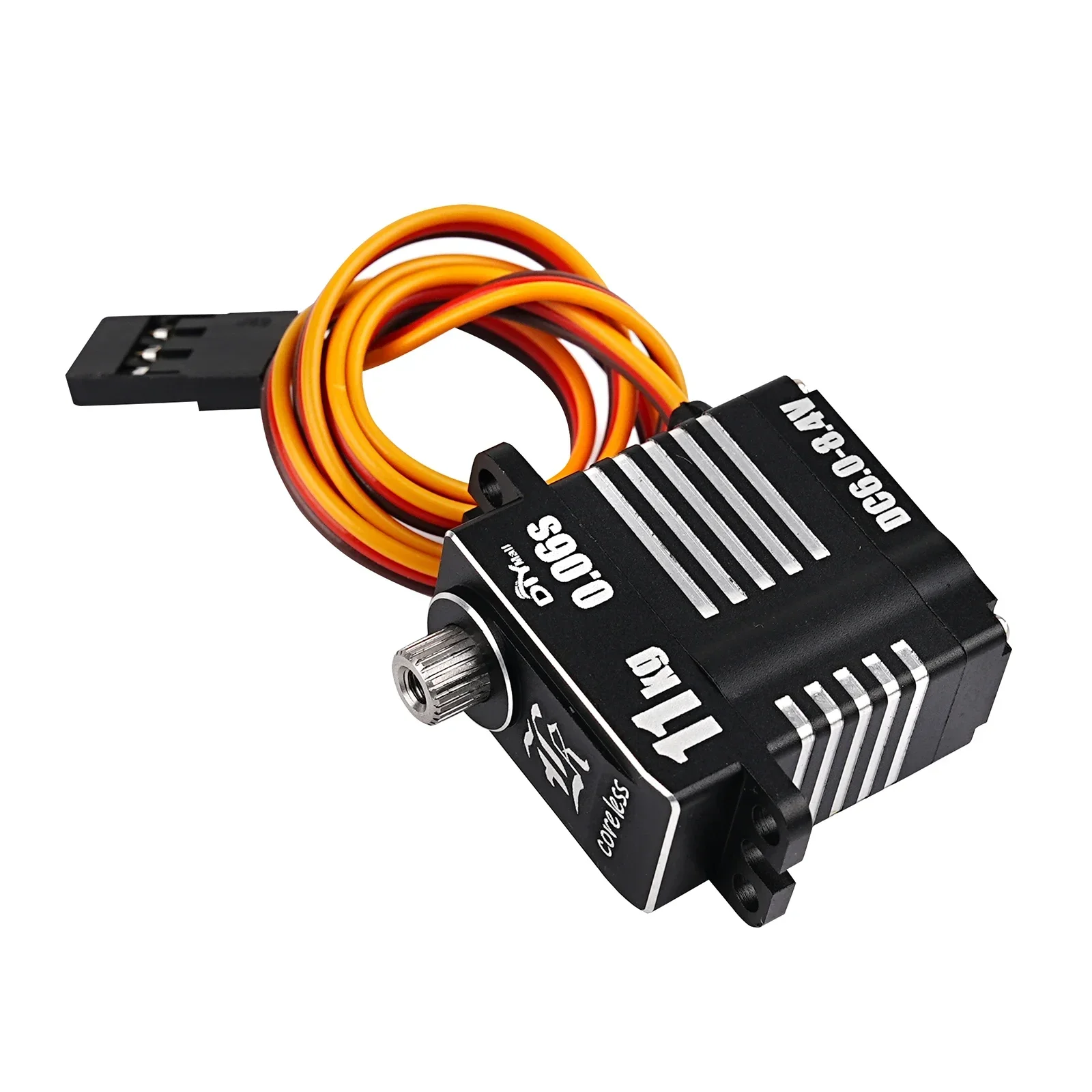 11KG Micro Full Metal Digital Servo HV Programmable Mini Servo 180/270/360 Degree Coreless Motor Steel Gear for Arduino RC Cars