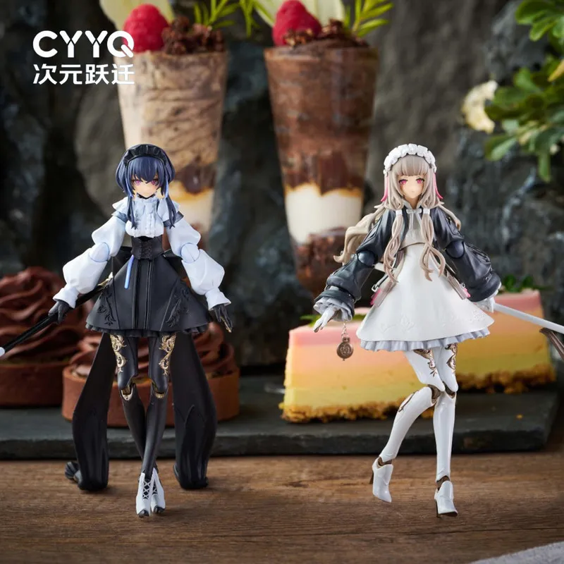 

Коллекционная фигурка CYYQ Figma 591 NH01 First Wave: Аниме-девушка в стиле горничной с подвижными суставами, модель для ПК, украшение для рабочего стола