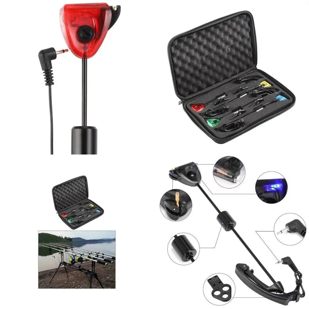 

652f светодиодные светодиодные свингеры ловя рыбалки с карпами рыбацкие свингеры.