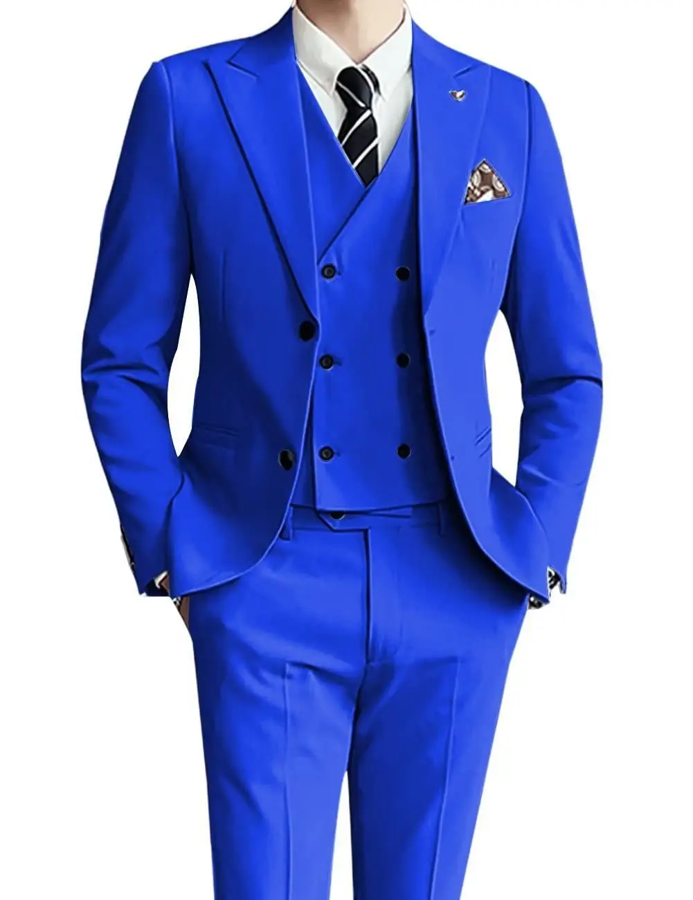 J89 Men\'s three-piece suit host banquet suit men\'s suit formal suit