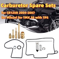 Carburetor Rebuild Kit Jet Gasket Set For Honda CR125R 2004-2007 for Mikuni TMX 38 Carb Repair Set Motorcycle Parts Accessories