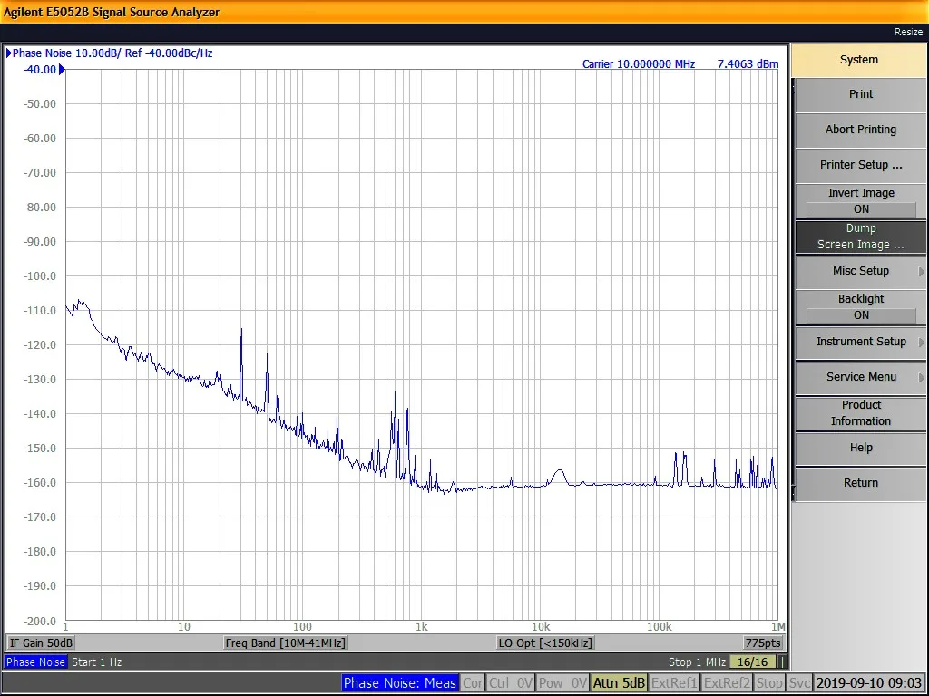 Usato ad alta stabilità OCXO 10MHz riferimento OCXO SYMMETRICOM 12V onda sinusoidale a bassa fase rumore