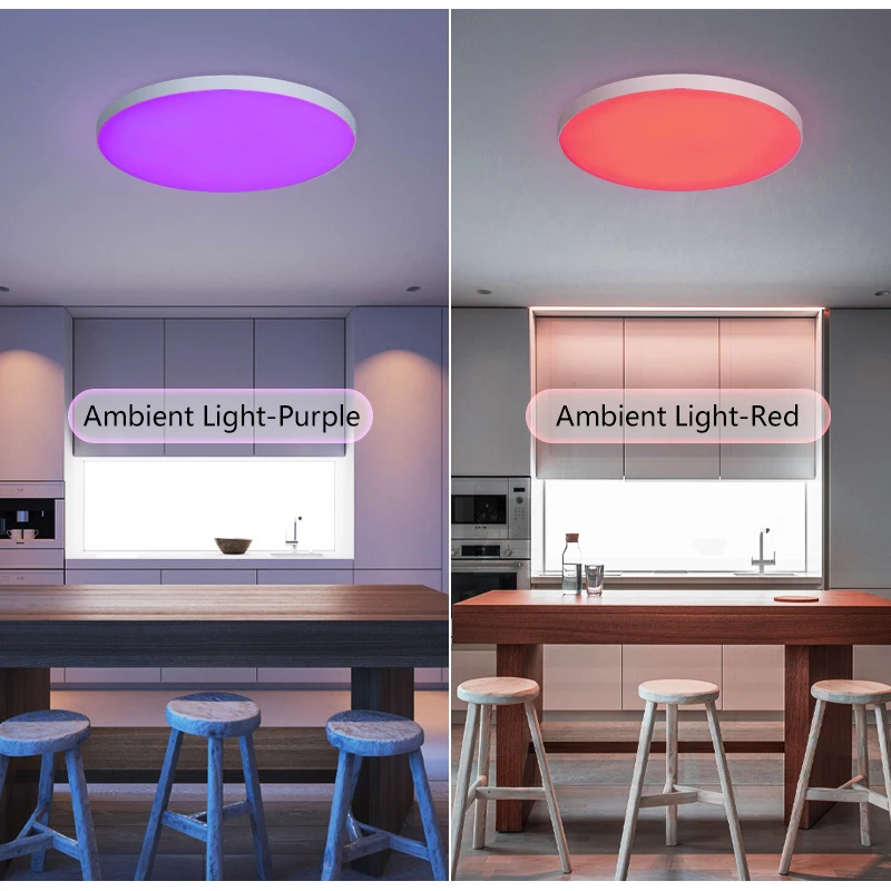 MARPOU RGB Smart Lamp 30W 36W Led Ceiling Light With Tuya APP Dimmable Remote control Ultrathin led lights for room Bedroom image 5