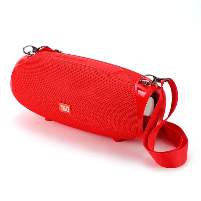 T&G Drahtloser Subwoofer Tragbarer Bluetooth-Lautsprecher Radio FM Wasserdichte Soundbox Musik Caixa De Som Coluna Bluetooth Bass Hifi Bocina 5