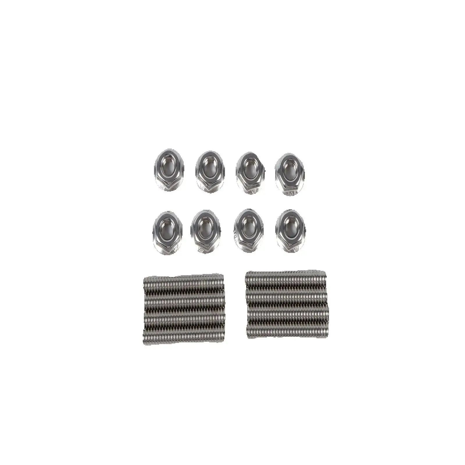 

8 шт. комплект шпилек крышки клапана 1/4 "-20x 1 1/2" для небольшого блока Chevy 283 350 400 из нержавеющей стали