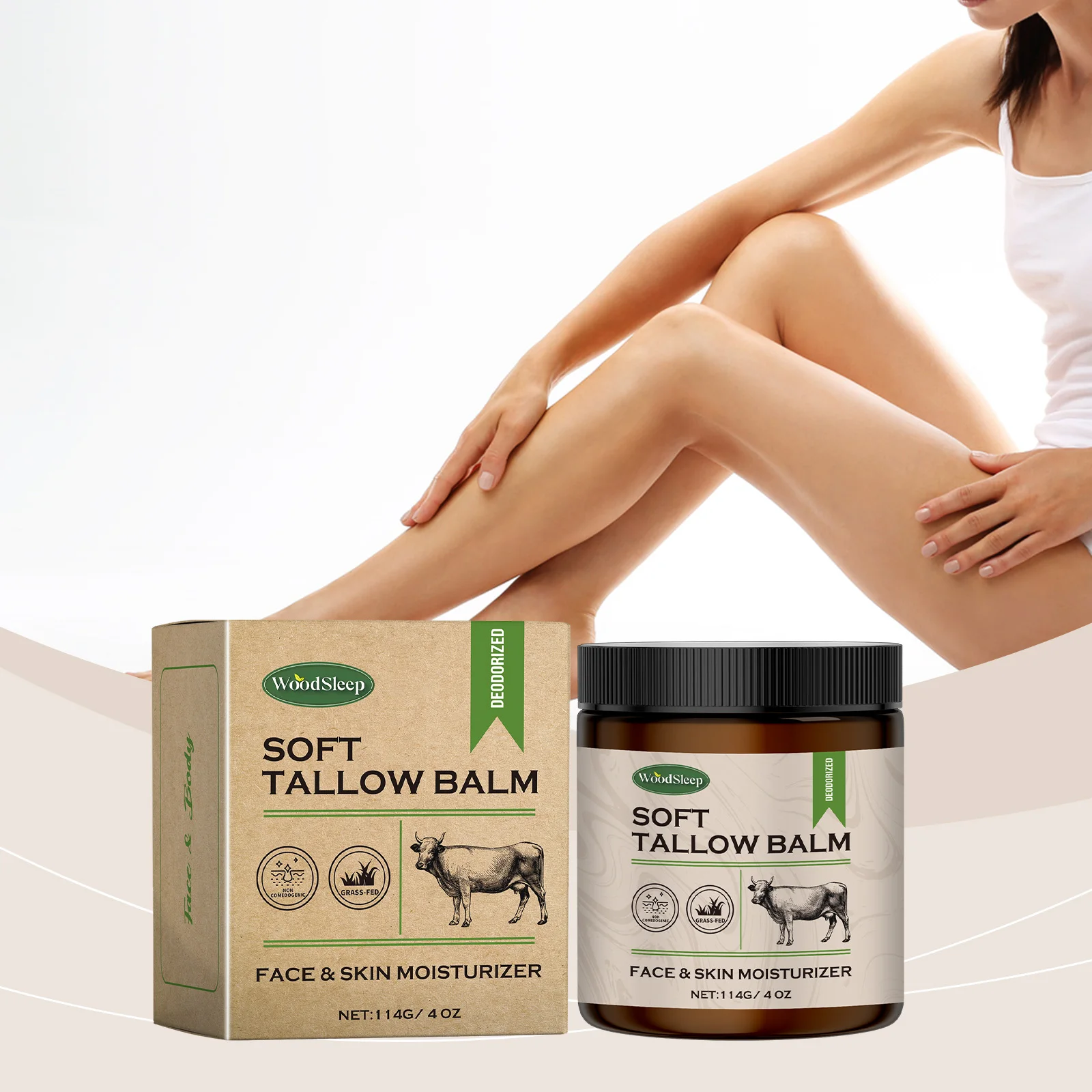 Crude Shea Butter Cream Deep Moisturizing Nourishing Multi Purpose For Extremely Dry Skin Face Hand Body All Season Skin Care