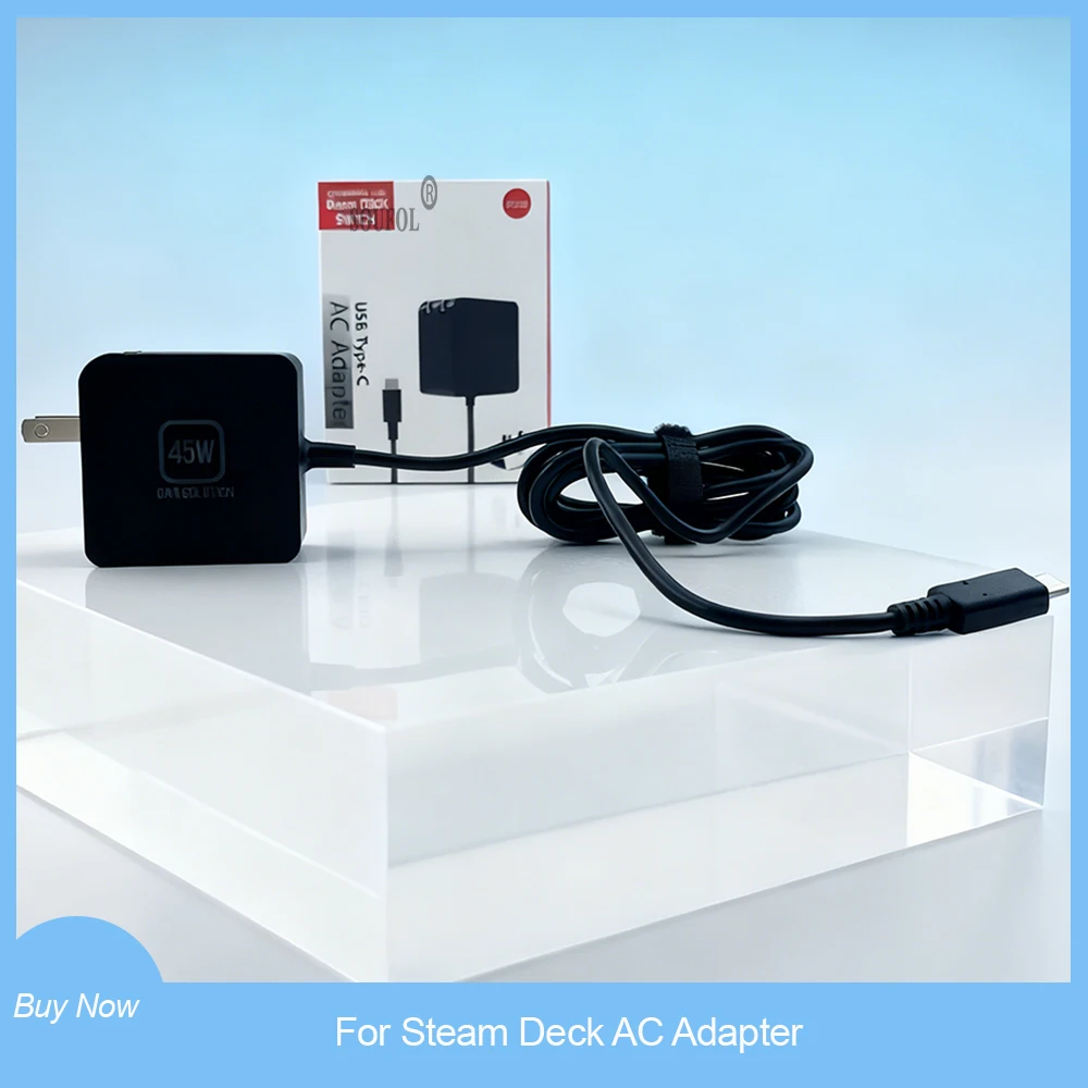 

Адаптер питания переменного тока USB Type-C мощностью 45 Вт для коммутатора / паровой палубы - поставка быстрого зарядного устройства протокола PD с высокой эффективностью для игровой консоли