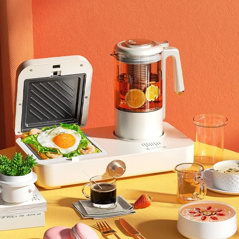 Automatic Station Multi Function Home Makers 3-In-1 Baby And Coffee Egg All In One Breakfast Maker