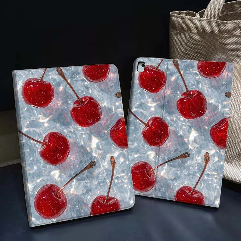 

Pink Sea Wave Surface Tablet Case For Apple iPad Air Pro mini 1 2 3 4 5 6 7 8 9 11 M2 M3 M5 M4 5th 6th 7th 10th 11th Gift