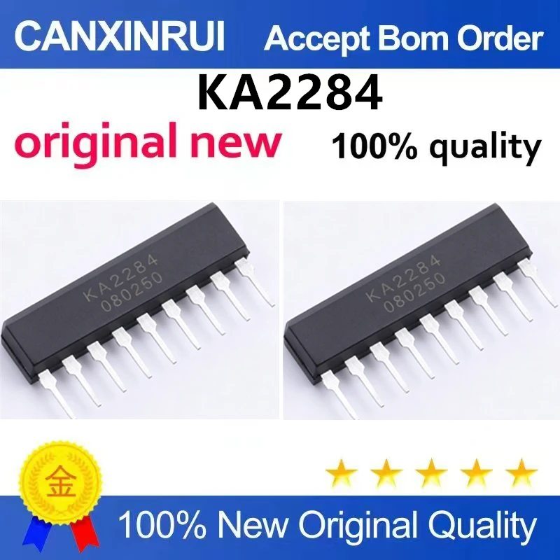 （5pcs-10pcs）New domestic KA2284 direct insertion SIP-9 level indicator light 2284 AC/DC driver IC chip