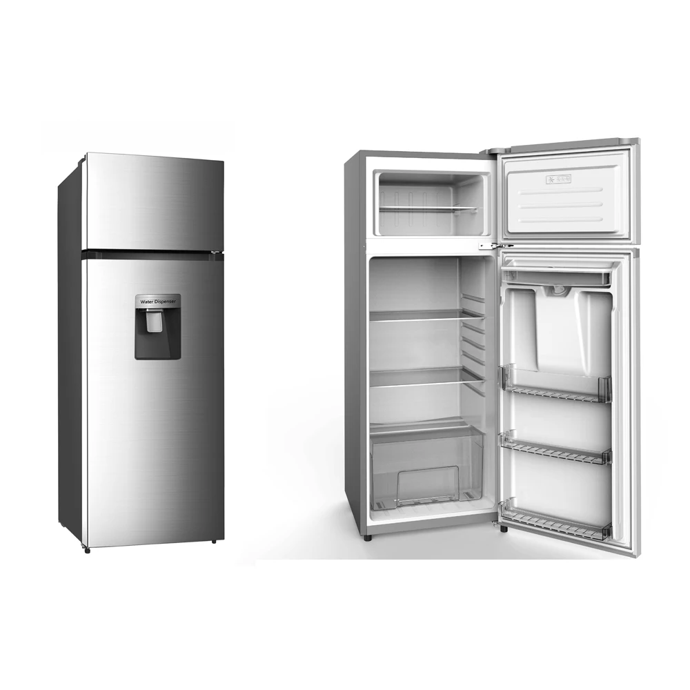 210L Low Noise Two Door No Frost Propane Gas Refrigerator Hotel Fridge