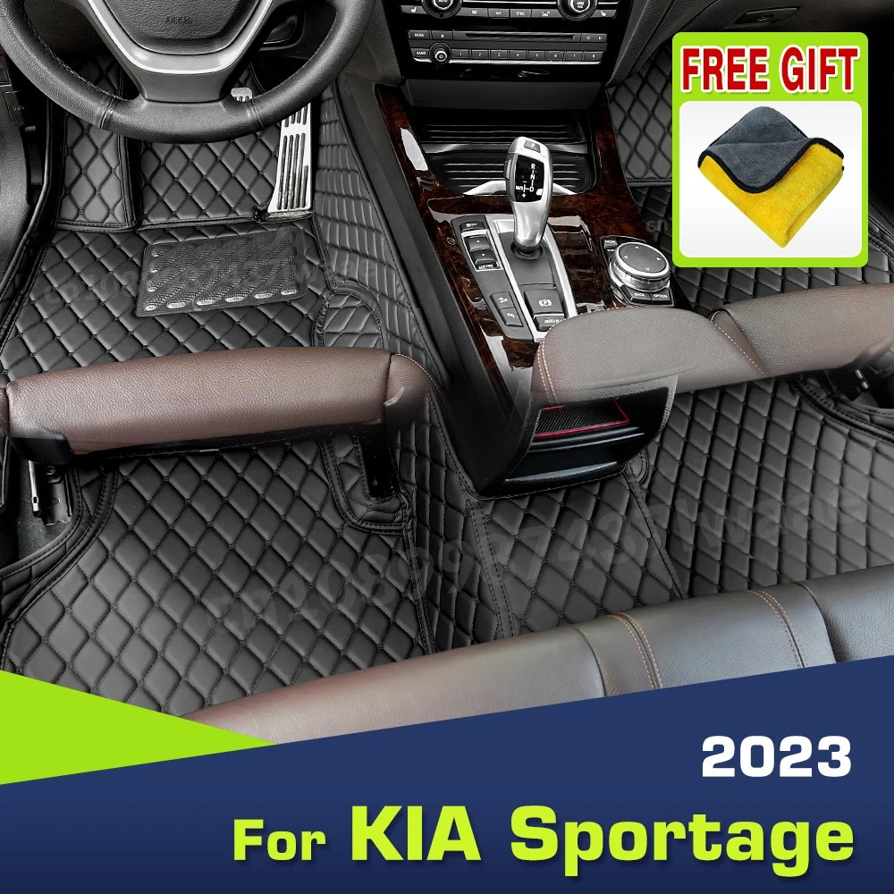 

Автомобильные коврики на заказ для KIA sportage 2023, автомобильный коврик, детали интерьера, аксессуары, детали защитных накладок