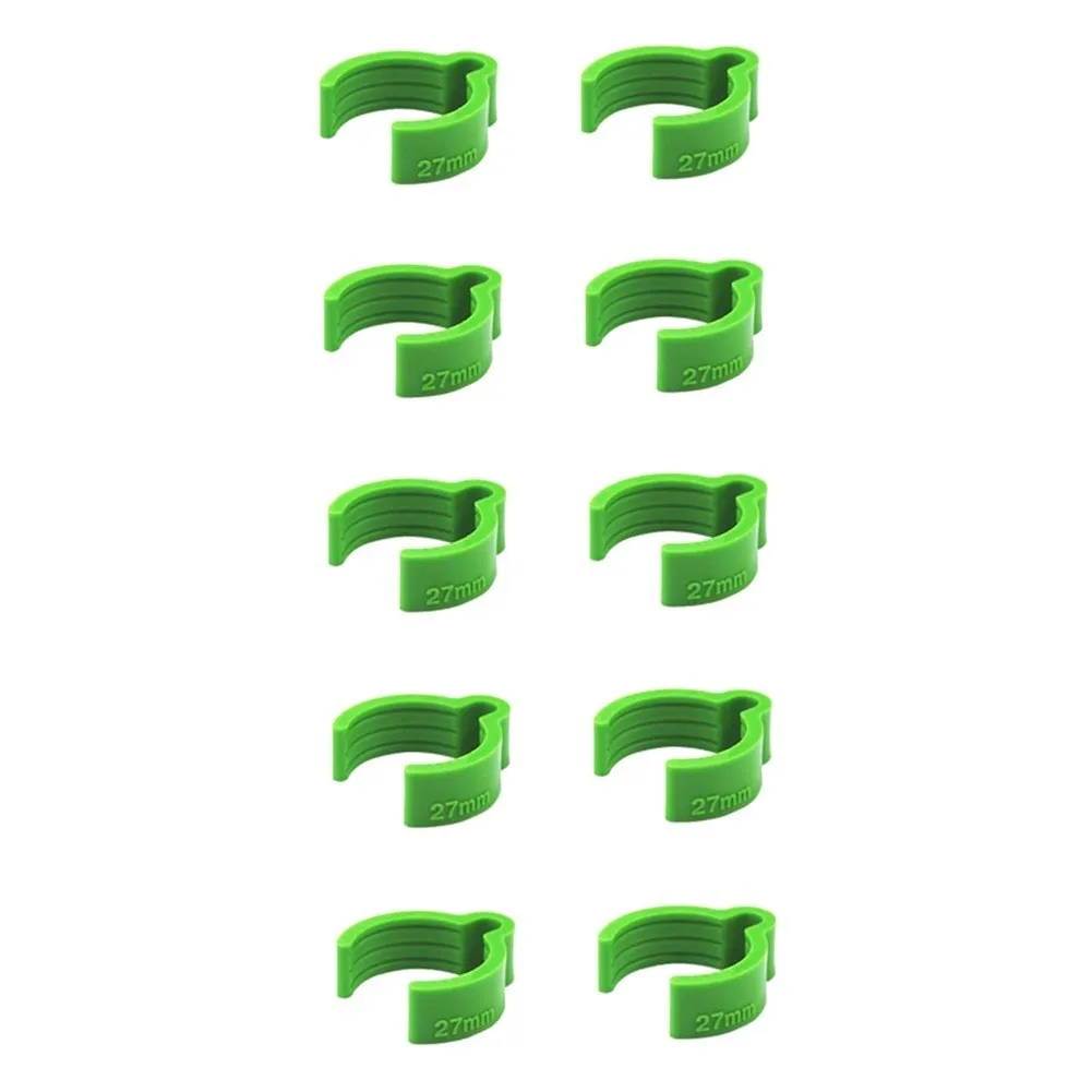 10pcs 27mm Coiled Hose Clips for Festool D27 Vacuum Hoses Use with Sander Dust Extractor to Reduce Tangles and Noise