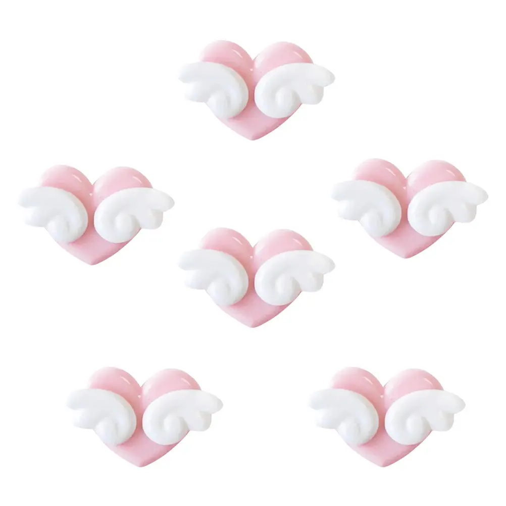 

6 шт. пластиковых зажимов для бумаг в форме сердца, яркие, разноцветные, многофункциональные, для папок, документов, денег, водонепроницаемые