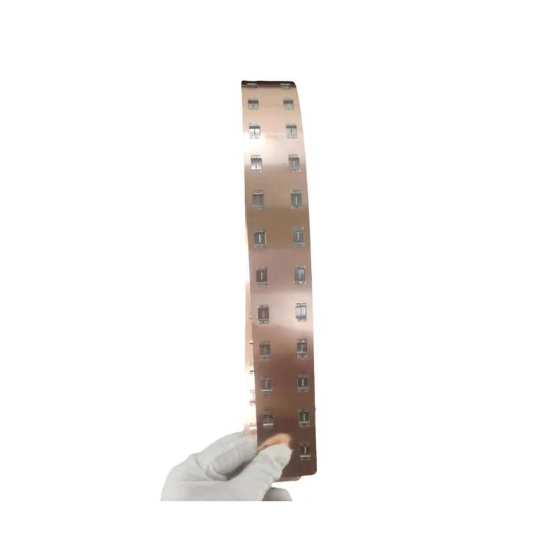 

2PCS 26650 2P Copper Busbar High Power Battery Copper-nickel Connector 0.3mm Cell Spacing 26.4mm Customized According To Drawing